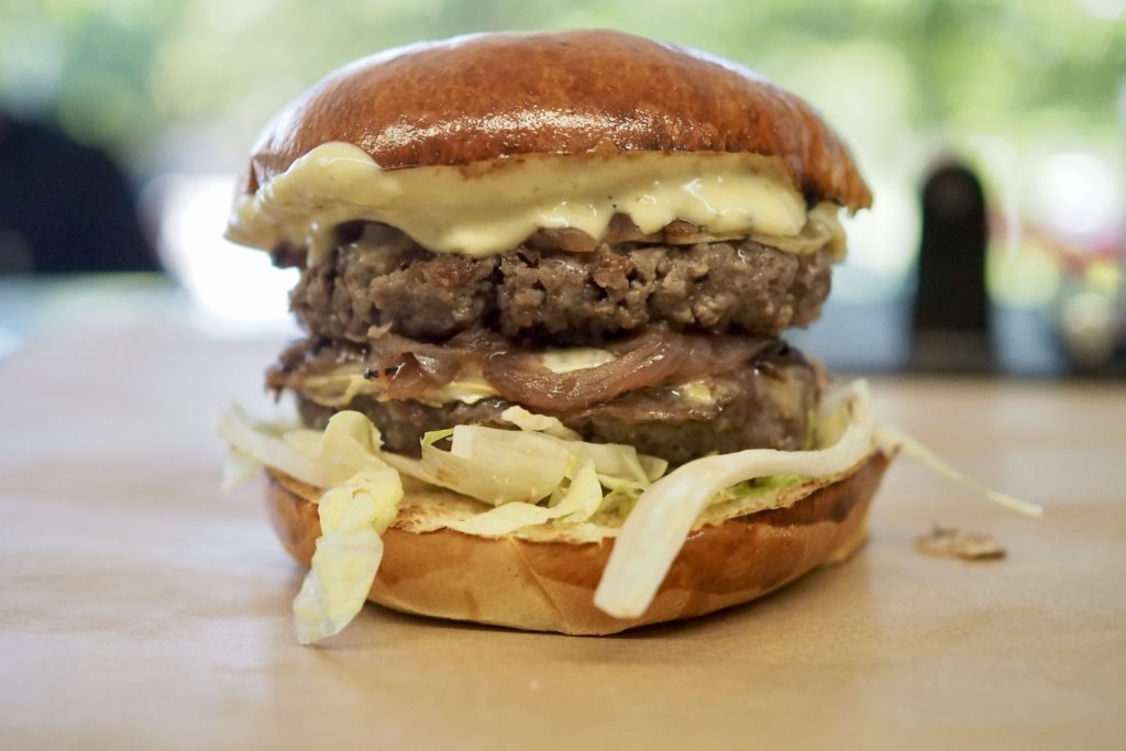 Double Après-ski burger